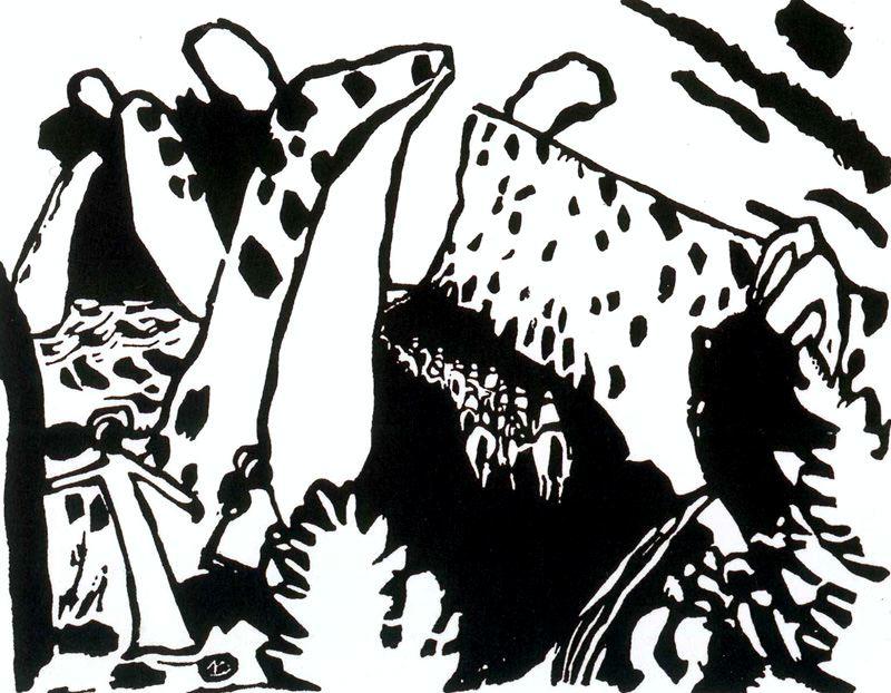 WikiOO.org - Енциклопедія образотворчого мистецтва - Живопис, Картини
 Wassily Kandinsky - Sounds