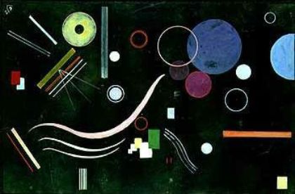 WikiOO.org - دایره المعارف هنرهای زیبا - نقاشی، آثار هنری Wassily Kandinsky - Untitled 1