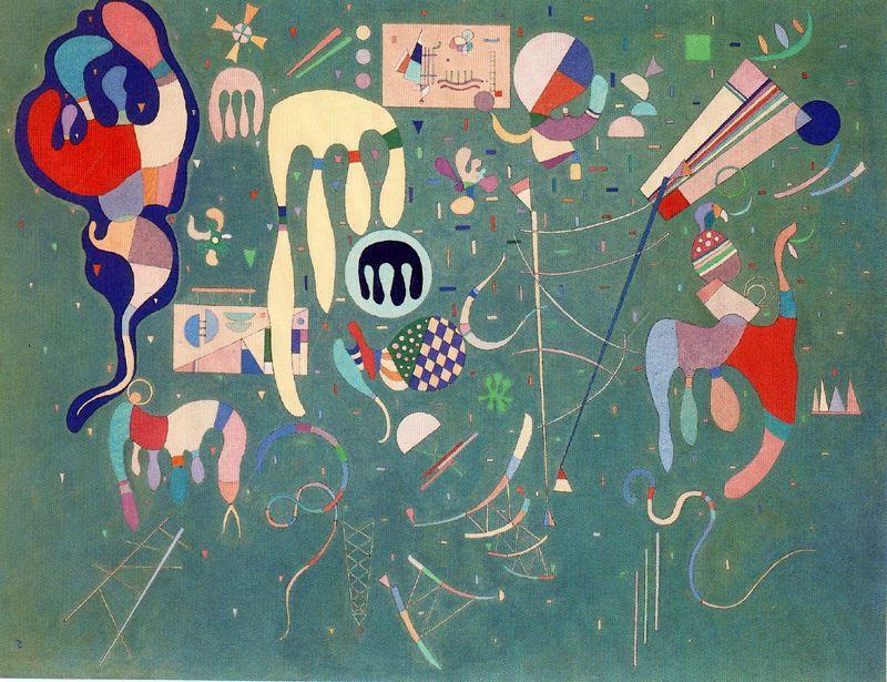 WikiOO.org - Encyclopedia of Fine Arts - Målning, konstverk Wassily Kandinsky - Various actions