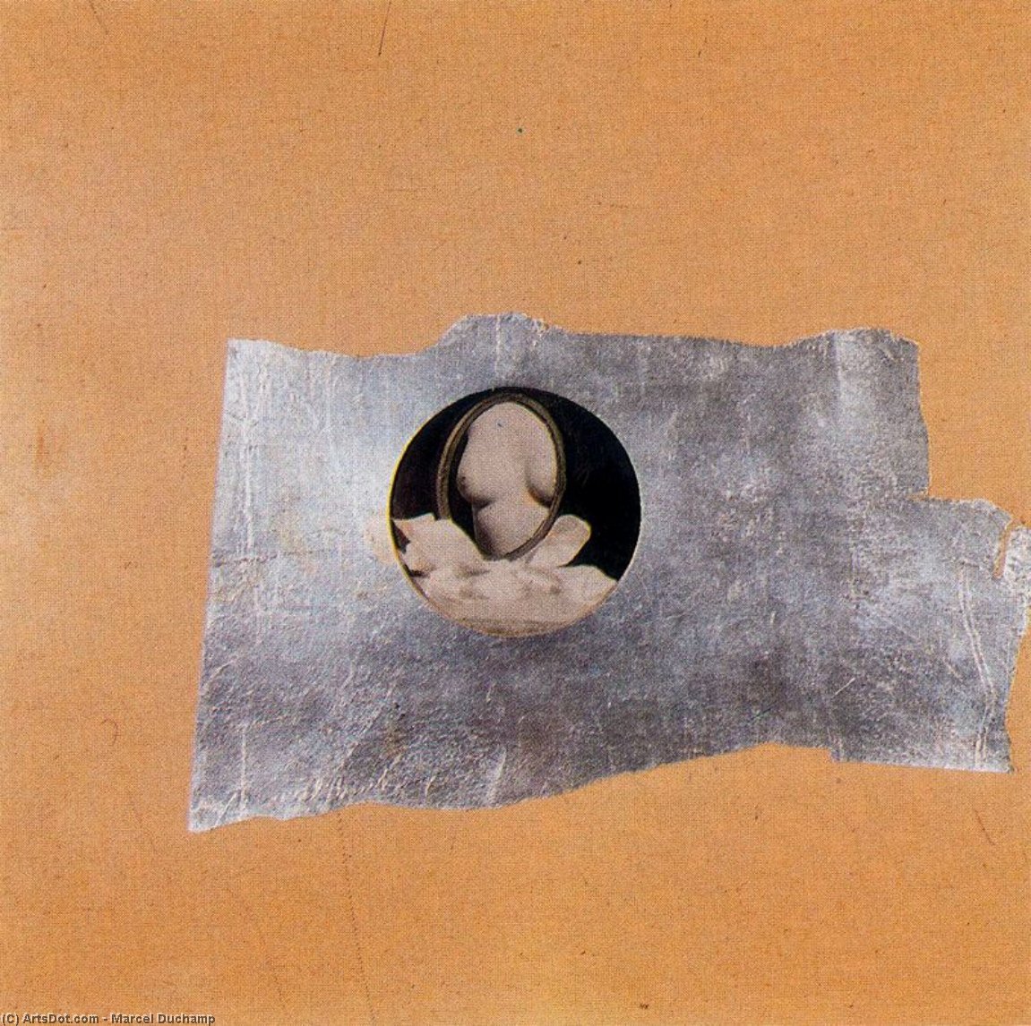 WikiOO.org - Enciklopedija likovnih umjetnosti - Slikarstvo, umjetnička djela Marcel Duchamp - A la manera de Delvaux