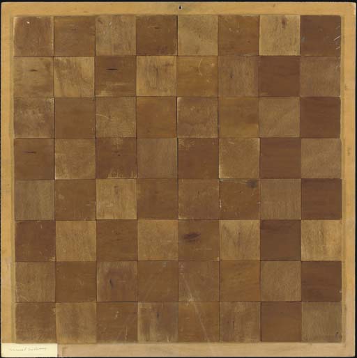 Wikioo.org - The Encyclopedia of Fine Arts - Painting, Artwork by Marcel Duchamp - Chessboard (Echiquier)