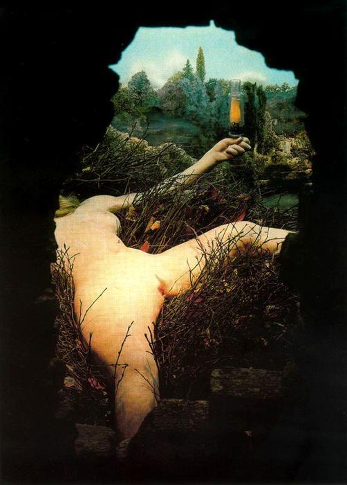 Wikioo.org – La Enciclopedia de las Bellas Artes - Pintura, Obras de arte de Marcel Duchamp - El gran cristal-La novia desnudada por sus solteros
