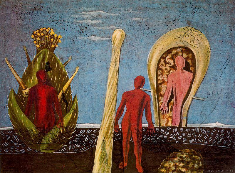 Wikioo.org - The Encyclopedia of Fine Arts - Painting, Artwork by Max Ernst - Dadá-Gaugin