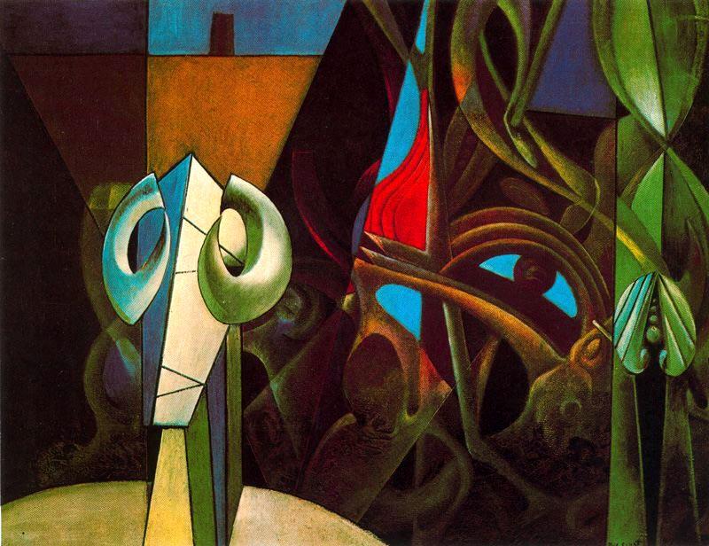 Wikioo.org - The Encyclopedia of Fine Arts - Painting, Artwork by Max Ernst - Dibujo al natural