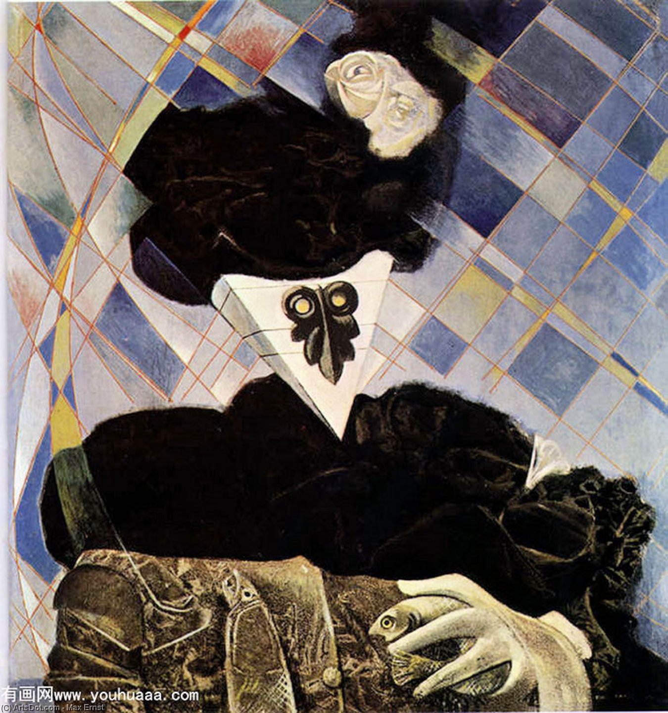 WikiOO.org - אנציקלופדיה לאמנויות יפות - ציור, יצירות אמנות Max Ernst - Euclides