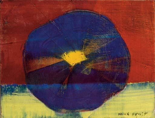 Wikioo.org – La Enciclopedia de las Bellas Artes - Pintura, Obras de arte de Max Ernst - Violette fleur