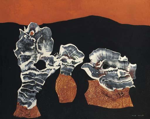 WikiOO.org - Encyclopedia of Fine Arts - Målning, konstverk Max Ernst - Fleurs-écaille