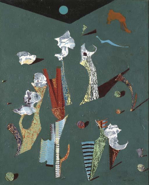 Wikioo.org – La Enciclopedia de las Bellas Artes - Pintura, Obras de arte de Max Ernst - flores