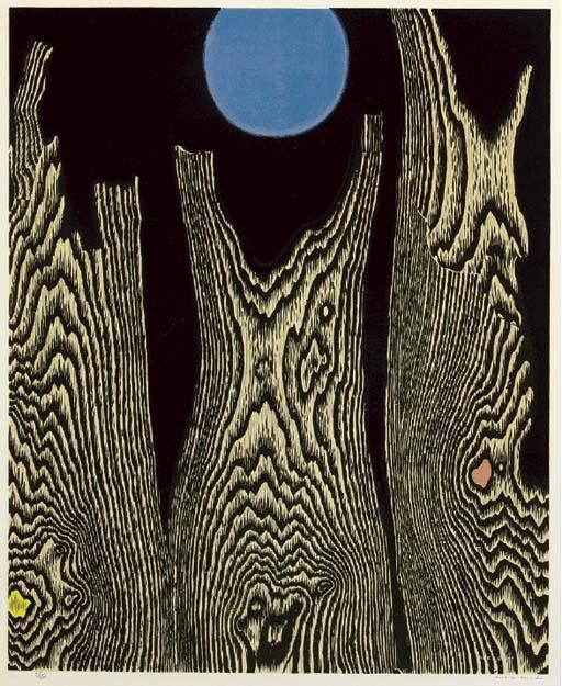 Wikioo.org - The Encyclopedia of Fine Arts - Painting, Artwork by Max Ernst - Forêt et soleil
