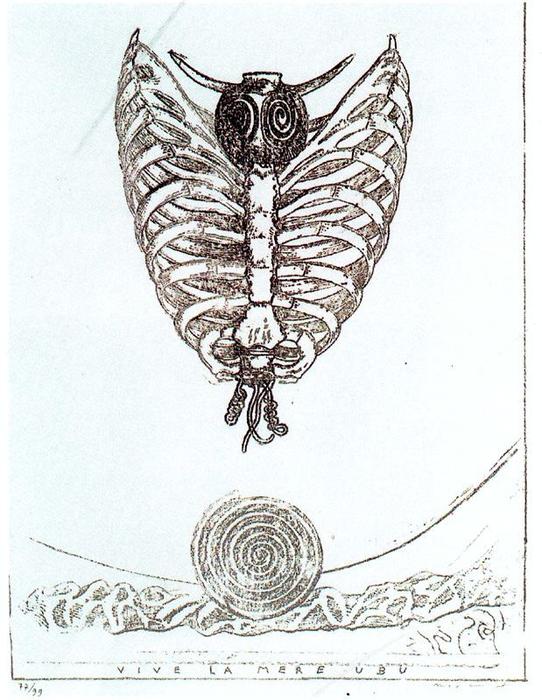 WikiOO.org - Енциклопедія образотворчого мистецтва - Живопис, Картини
 Max Ernst - La chanson du décervelage 2