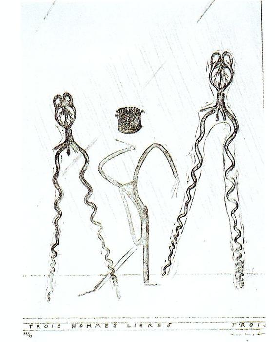 WikiOO.org - Енциклопедія образотворчого мистецтва - Живопис, Картини
 Max Ernst - La chanson du décervelage 4