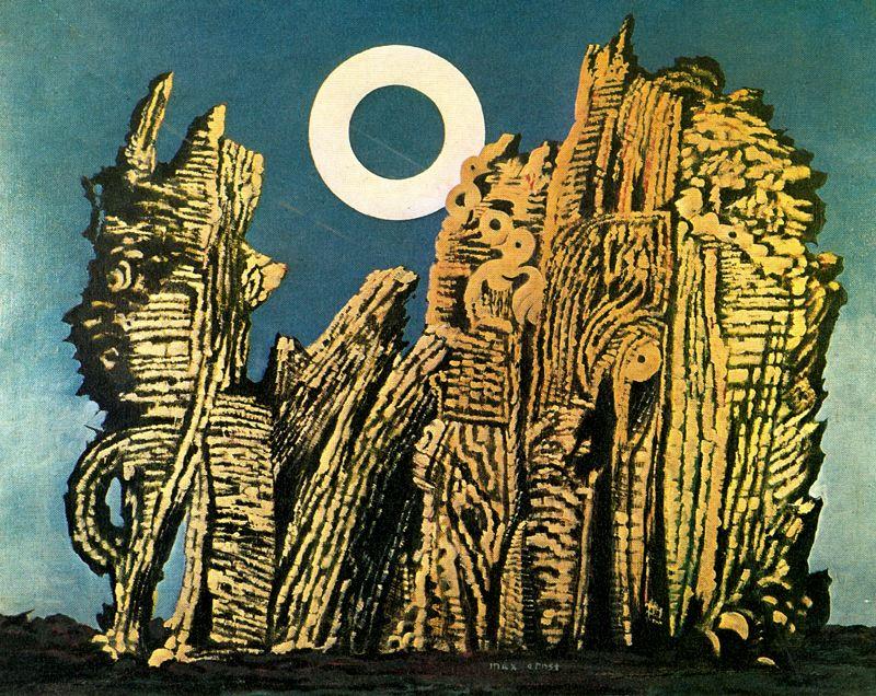 Wikioo.org - The Encyclopedia of Fine Arts - Painting, Artwork by Max Ernst - La foresta grigia