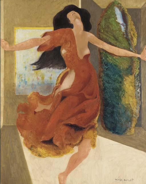 Wikioo.org - สารานุกรมวิจิตรศิลป์ - จิตรกรรม Max Ernst - La fuite