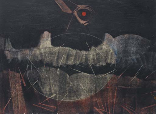 WikiOO.org - Енциклопедия за изящни изкуства - Живопис, Произведения на изкуството Max Ernst - Le mont chauve