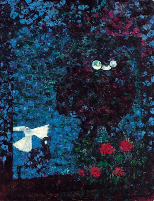 Wikioo.org - The Encyclopedia of Fine Arts - Painting, Artwork by Max Ernst - Les princes dorment mal