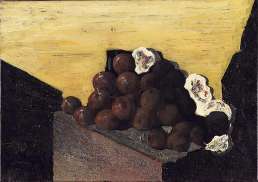Wikioo.org - The Encyclopedia of Fine Arts - Painting, Artwork by Max Ernst - Les prunes