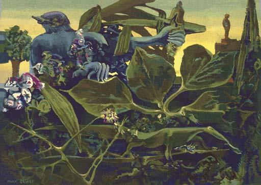 Wikioo.org - สารานุกรมวิจิตรศิลป์ - จิตรกรรม Max Ernst - Nature at Dawn