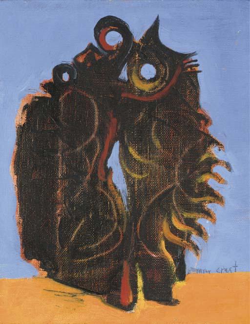 Wikioo.org - สารานุกรมวิจิตรศิลป์ - จิตรกรรม Max Ernst - Oiseaux 1