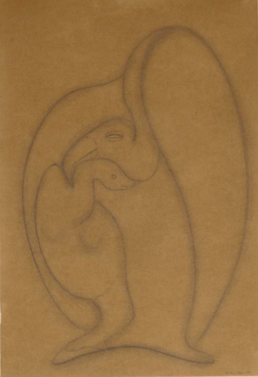 Wikoo.org - موسوعة الفنون الجميلة - اللوحة، العمل الفني Max Ernst - Oiseaux