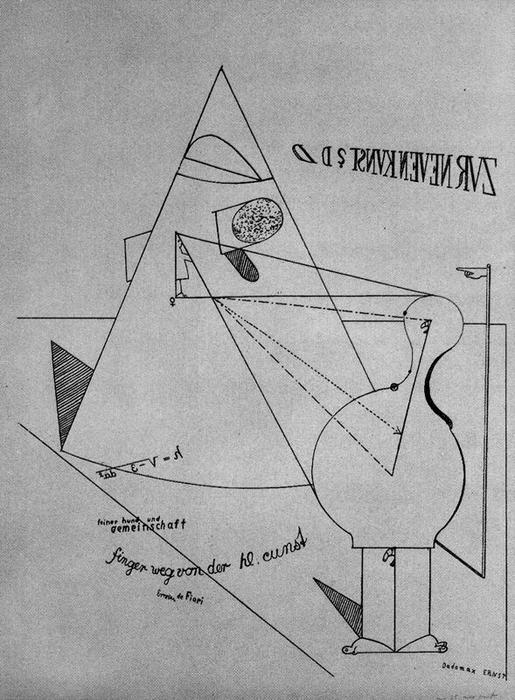 WikiOO.org - Encyclopedia of Fine Arts - Festés, Grafika Max Ernst - Plate VIII from Fiat Modes, Pereat Ars
