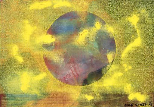 Wikioo.org - สารานุกรมวิจิตรศิลป์ - จิตรกรรม Max Ernst - Sun