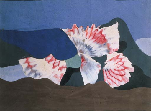 Wikioo.org - The Encyclopedia of Fine Arts - Painting, Artwork by Max Ernst - Une fleur dans la nuit