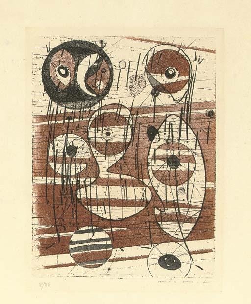 Wikioo.org – La Enciclopedia de las Bellas Artes - Pintura, Obras de arte de Max Ernst - Intitulado 5