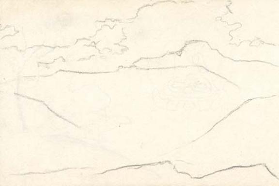 Wikioo.org - The Encyclopedia of Fine Arts - Painting, Artwork by Nicholas Roerich - Cursory sketch of mountain landscape 10