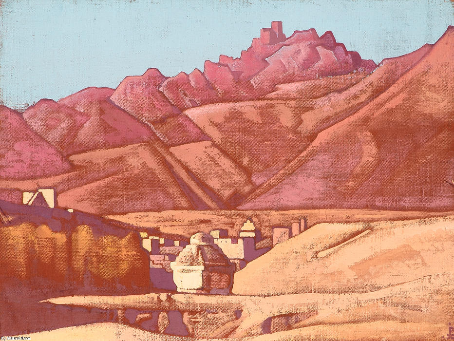 Wikioo.org – L'Enciclopedia delle Belle Arti - Pittura, Opere di Nicholas Roerich - Leh. Ladakh