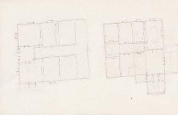 WikiOO.org - אנציקלופדיה לאמנויות יפות - ציור, יצירות אמנות Nicholas Roerich - Plan of a building
