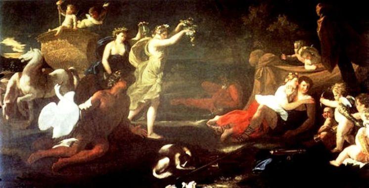 Wikioo.org - The Encyclopedia of Fine Arts - Painting, Artwork by Nicolas Poussin - Cephalus and Aurora