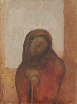 WikiOO.org - Encyclopedia of Fine Arts - Malba, Artwork Odilon Redon - Despair