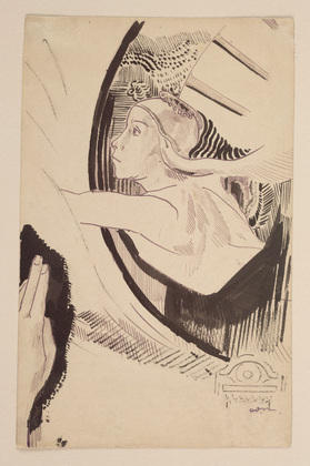 WikiOO.org - Enciclopedia of Fine Arts - Pictura, lucrări de artă Odilon Redon - Diana