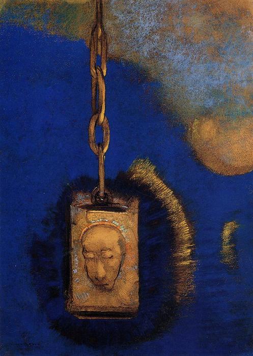 WikiOO.org - Encyclopedia of Fine Arts - Målning, konstverk Odilon Redon - The Beacon