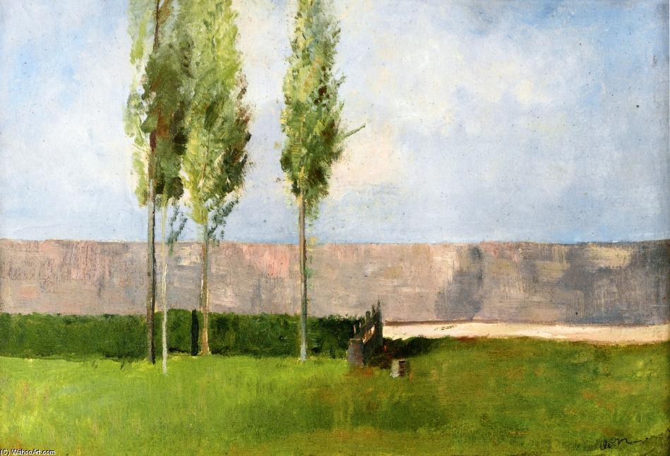 Wikoo.org - موسوعة الفنون الجميلة - اللوحة، العمل الفني Odilon Redon - The Meadow