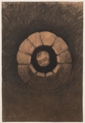 WikiOO.org - Encyclopedia of Fine Arts - Maleri, Artwork Odilon Redon - The Well
