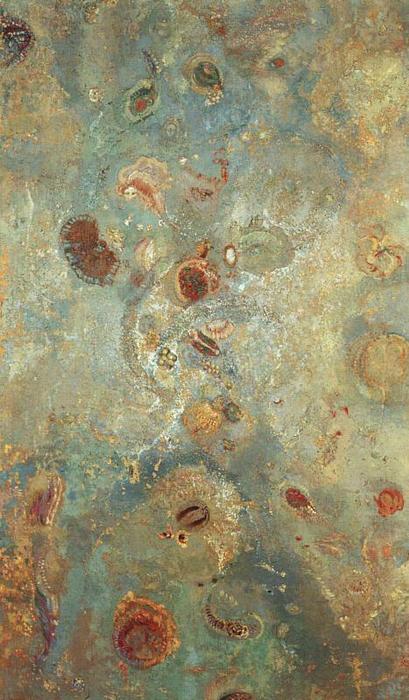 Wikioo.org - The Encyclopedia of Fine Arts - Painting, Artwork by Odilon Redon - Underwater Vision 1