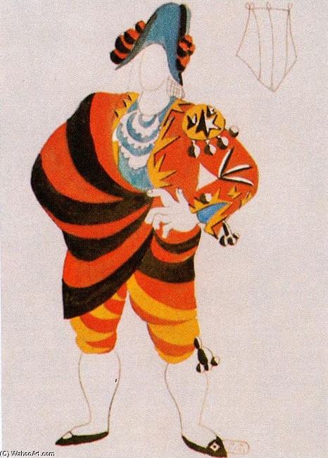 Wikioo.org - The Encyclopedia of Fine Arts - Painting, Artwork by Pablo Picasso - El sombrero de tres picos. El compañero de la sevillana