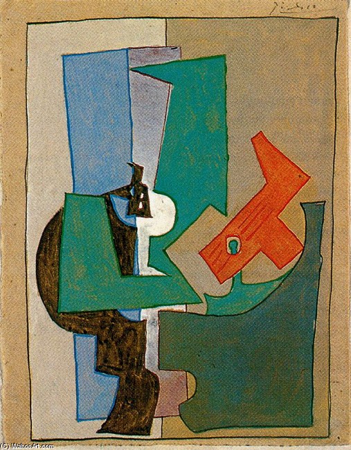Wikioo.org - The Encyclopedia of Fine Arts - Painting, Artwork by Pablo Picasso - El Velador 1