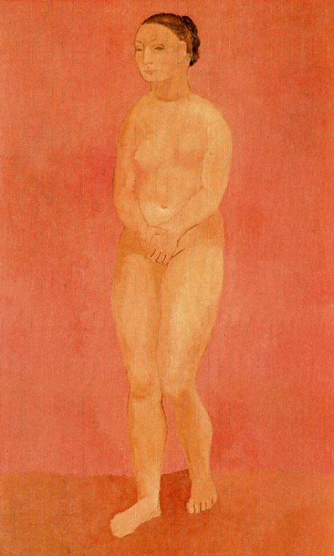 WikiOO.org - Encyclopedia of Fine Arts - Lukisan, Artwork Pablo Picasso - Grand nu debout