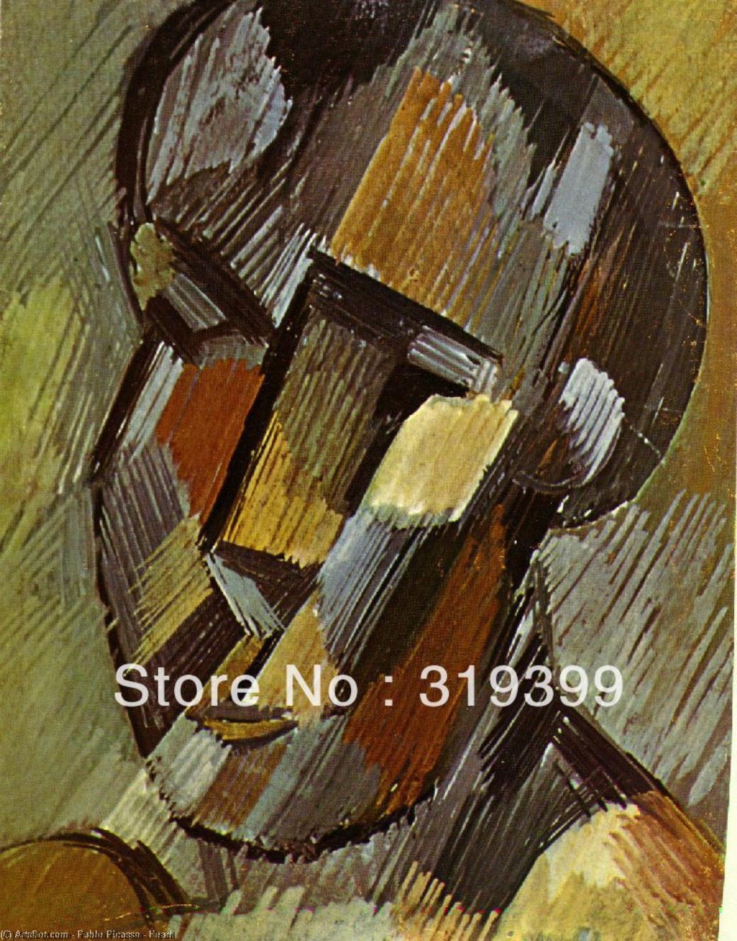 WikiOO.org - Энциклопедия изобразительного искусства - Живопись, Картины  Pablo Picasso - в голове