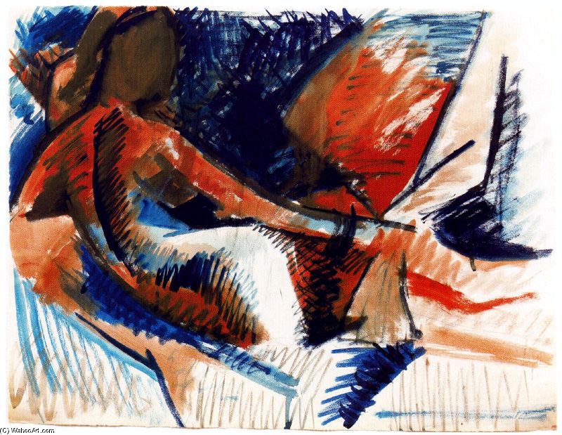 Wikioo.org – L'Enciclopedia delle Belle Arti - Pittura, Opere di Pablo Picasso - La Grande Odalisca
