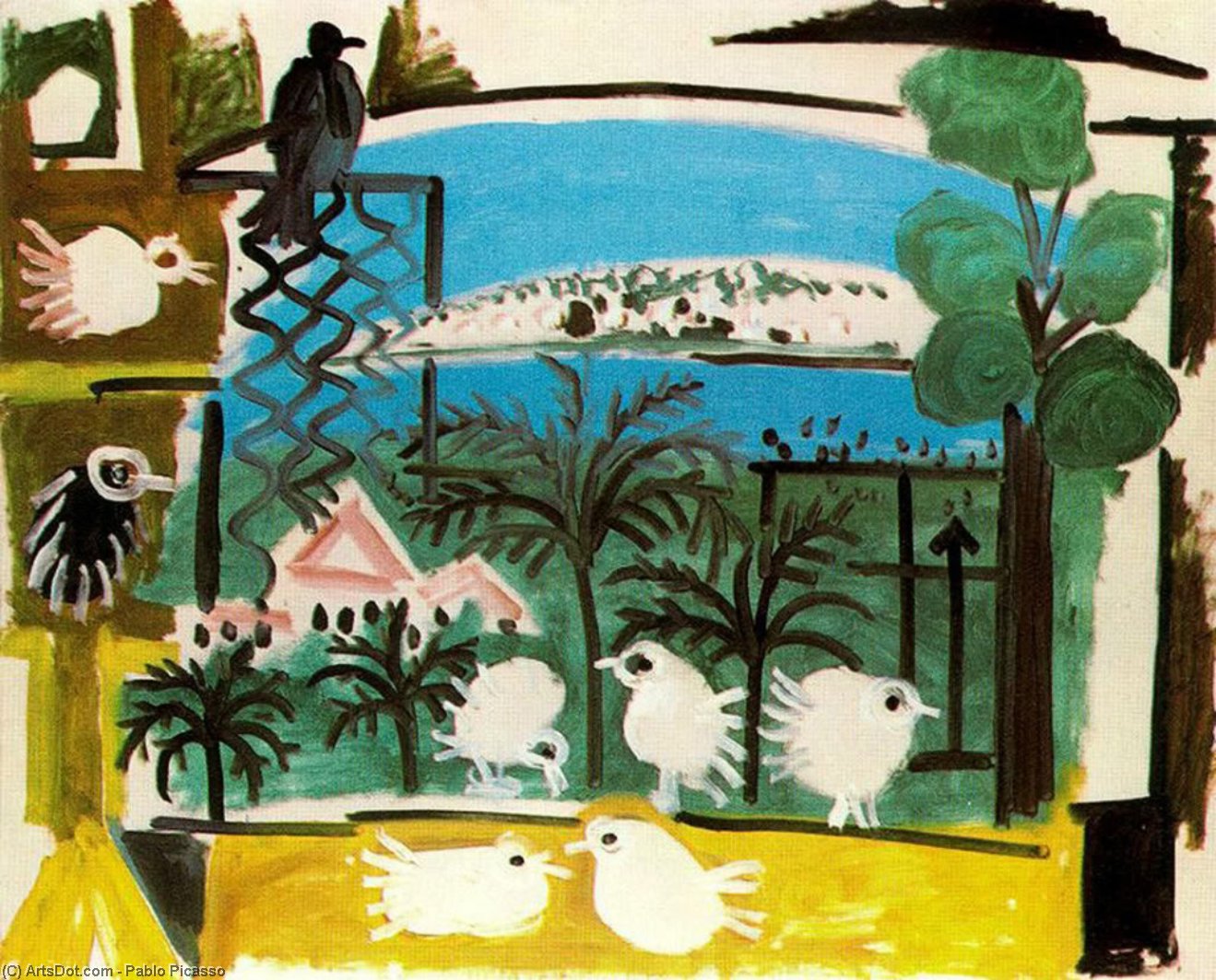 Wikioo.org - สารานุกรมวิจิตรศิลป์ - จิตรกรรม Pablo Picasso - Les Ménines 3