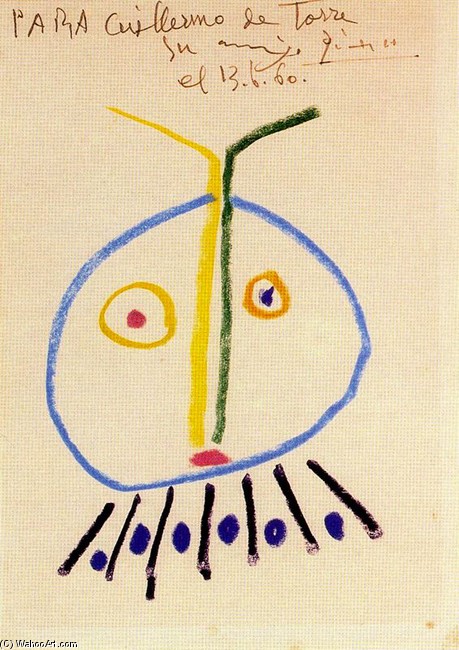 Wikioo.org – La Enciclopedia de las Bellas Artes - Pintura, Obras de arte de Pablo Picasso - Niñera