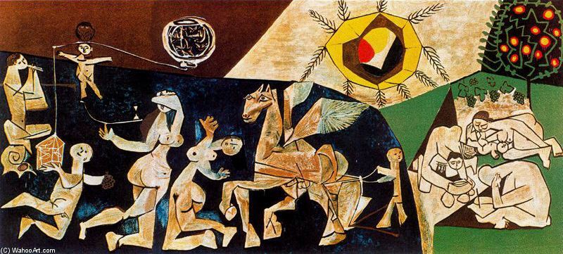WikiOO.org - Encyclopedia of Fine Arts - Målning, konstverk Pablo Picasso - Peace