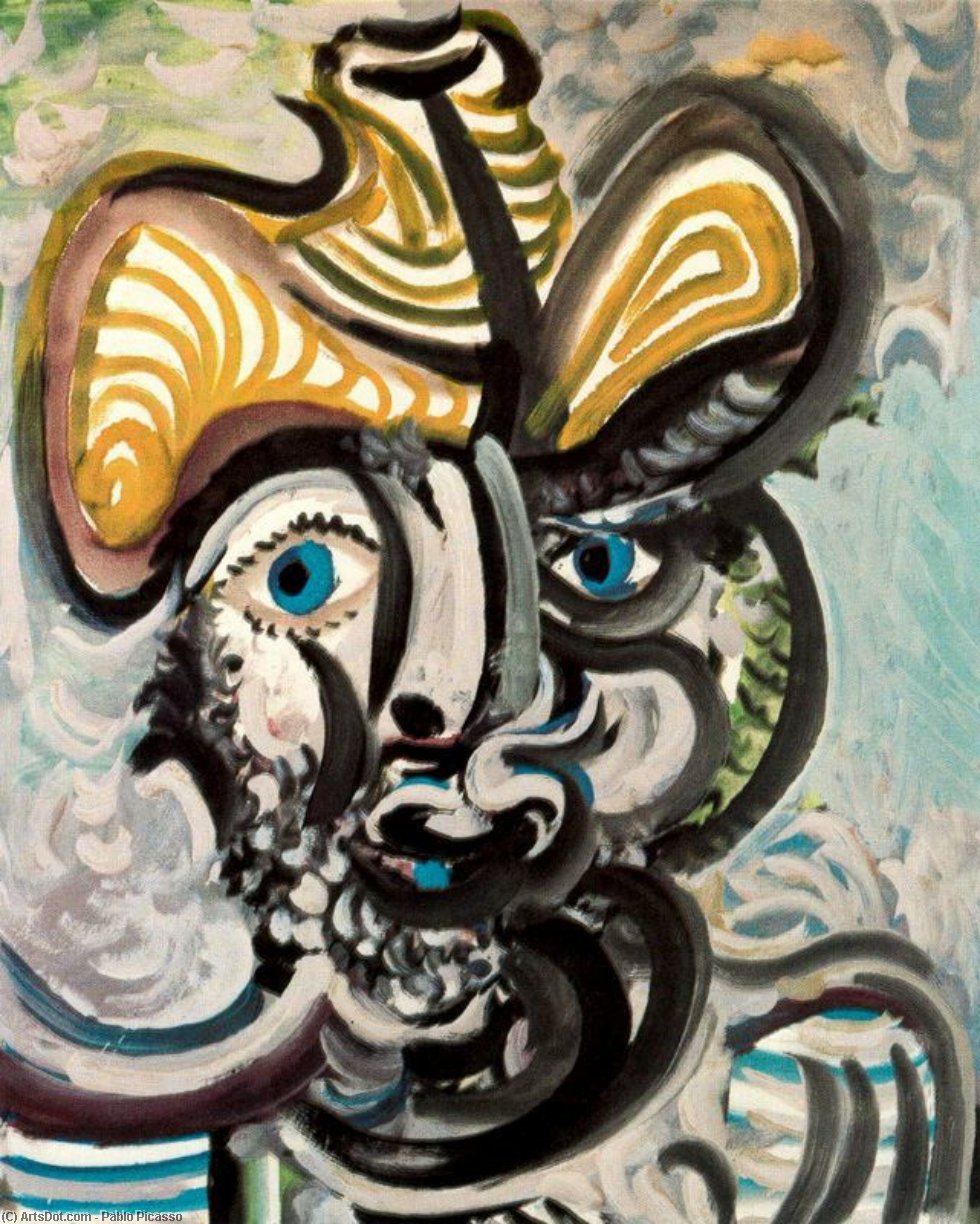 WikiOO.org - Enciklopedija dailės - Tapyba, meno kuriniai Pablo Picasso - Personnage