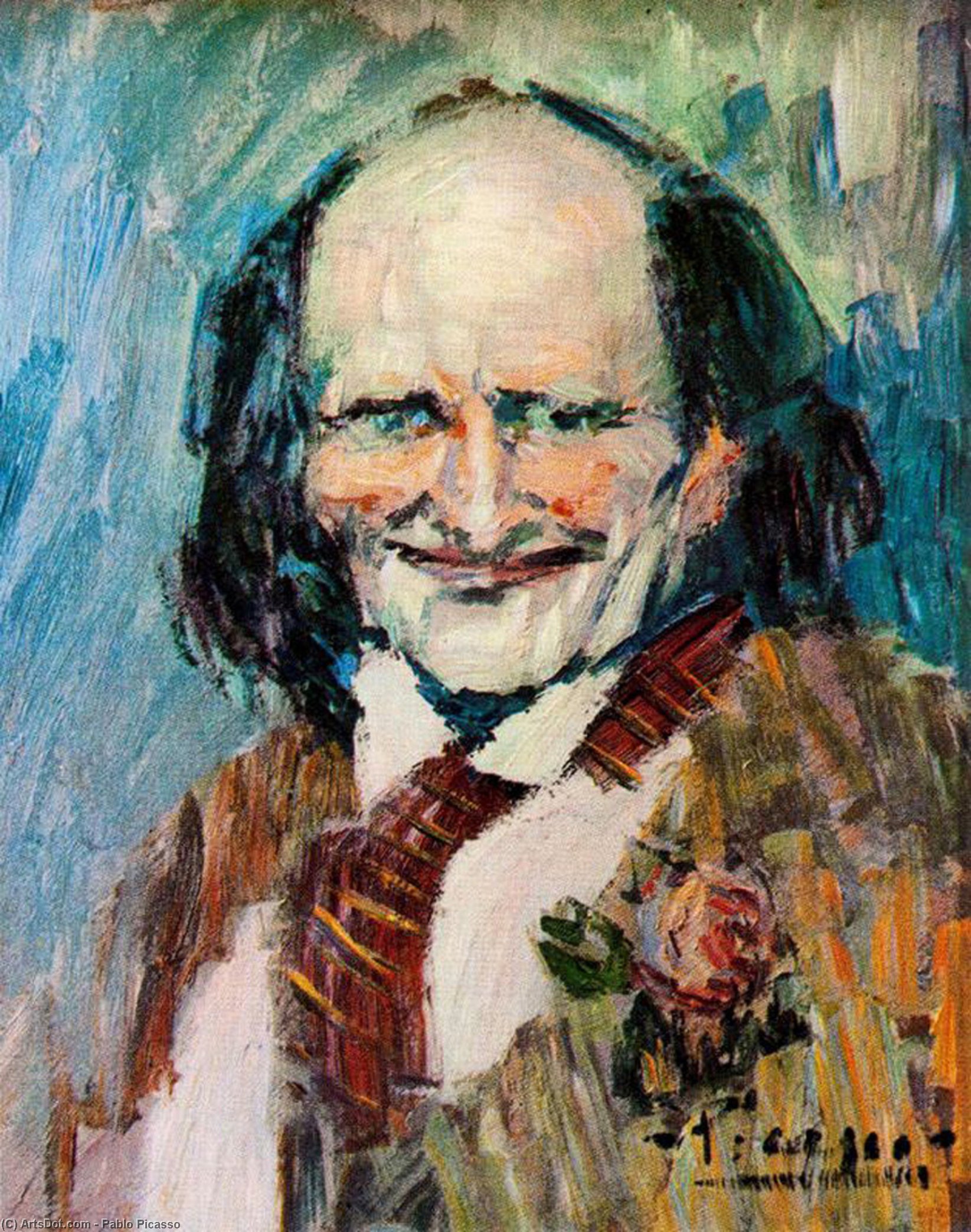 Wikioo.org - The Encyclopedia of Fine Arts - Painting, Artwork by Pablo Picasso - Portrait of ''Bibi la Purée''
