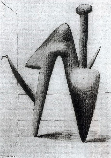 WikiOO.org - Εγκυκλοπαίδεια Καλών Τεχνών - Ζωγραφική, έργα τέχνης Pablo Picasso - Sketchbook no. 95 (10)