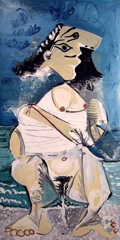 WikiOO.org - Encyclopedia of Fine Arts - Malba, Artwork Pablo Picasso - The Meona