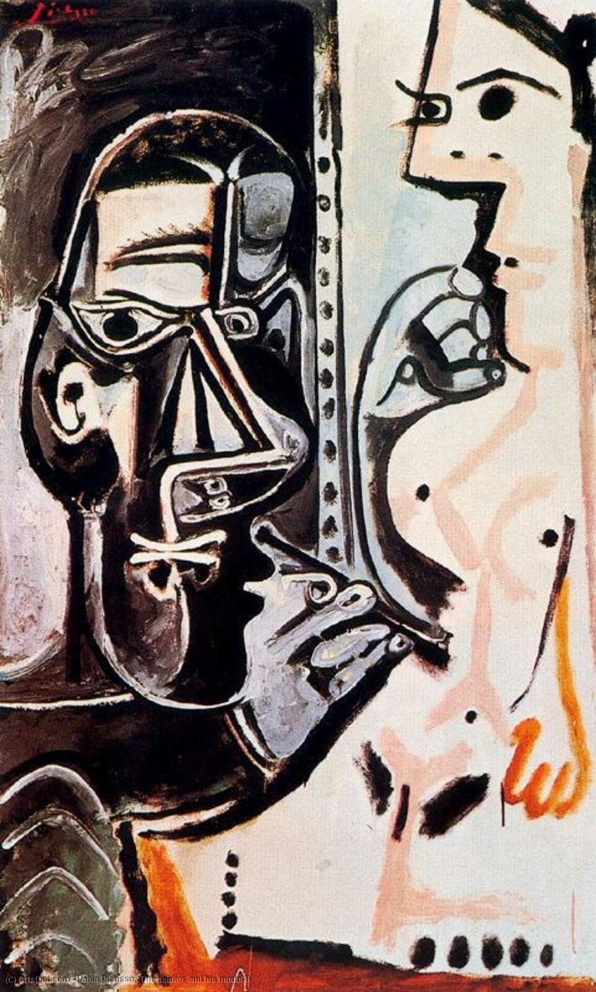 Wikioo.org - The Encyclopedia of Fine Arts - Painting, Artwork by Pablo Picasso - The painter and his model 8